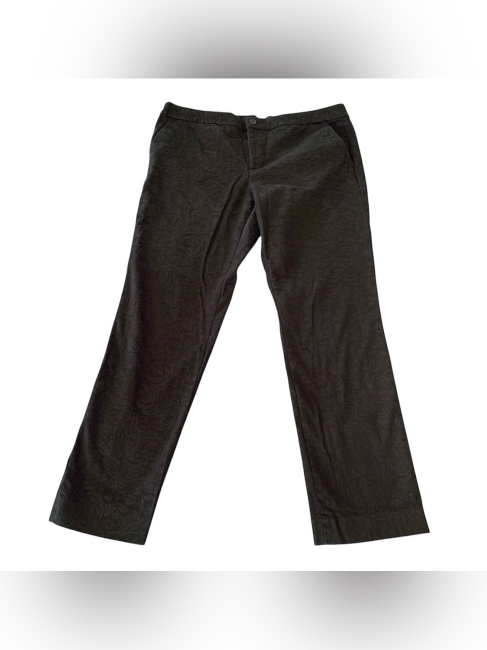 Ralph Lauren Black Floral Pants